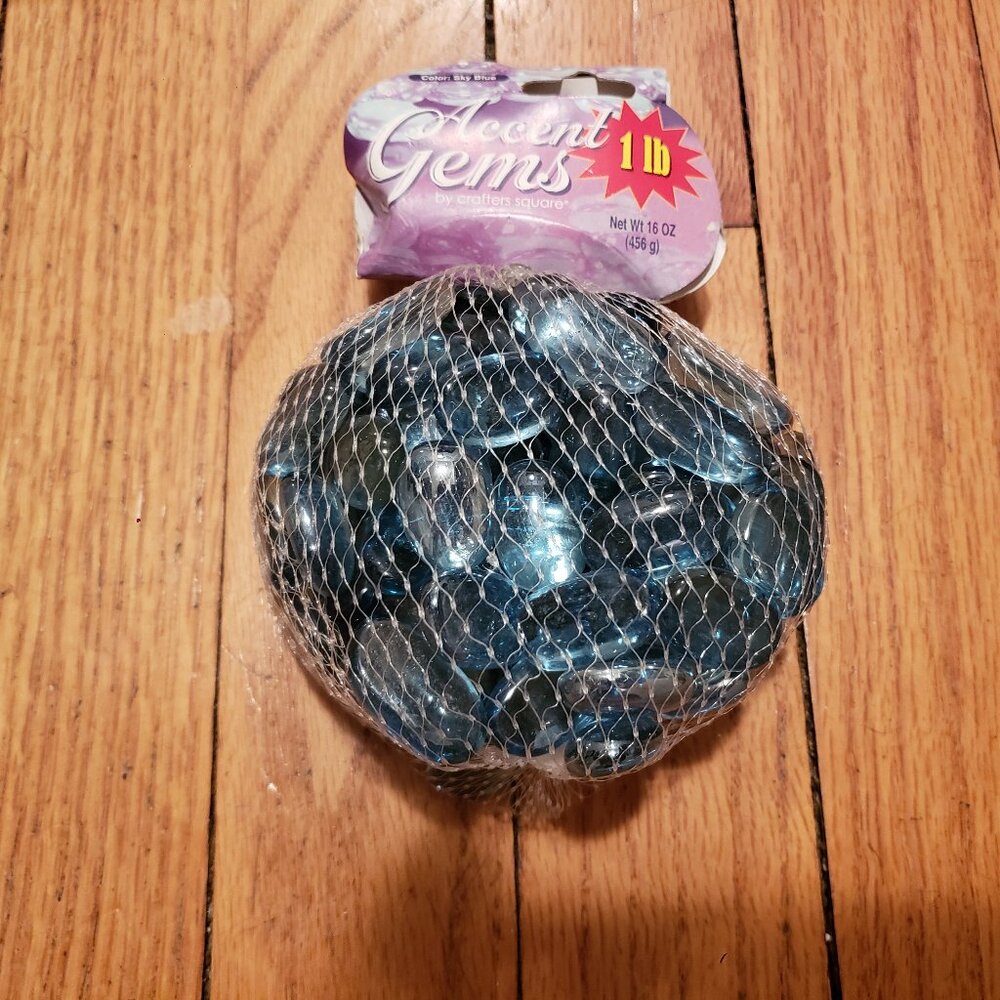 Glass Gems Dome Vase Filler Decorative Beads Marble Pebbles Stones Craft Decor